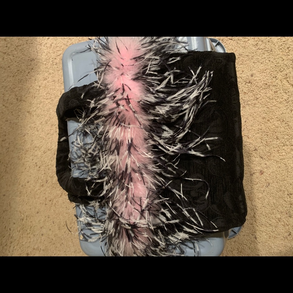 Artifacts INC. suede purse/tote